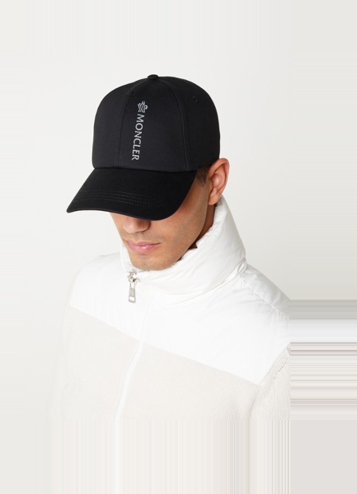 Moncler Pet met logo - voorkant 3 zwart