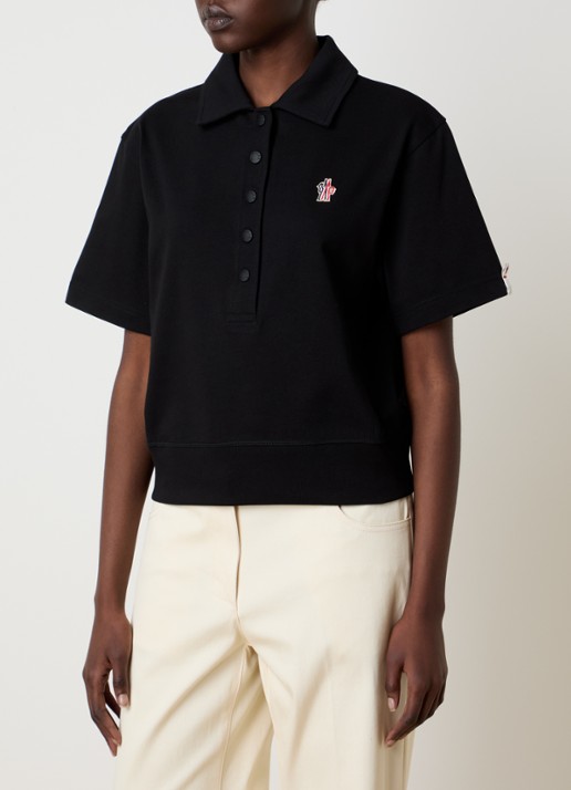 Moncler Polo met logoborduring