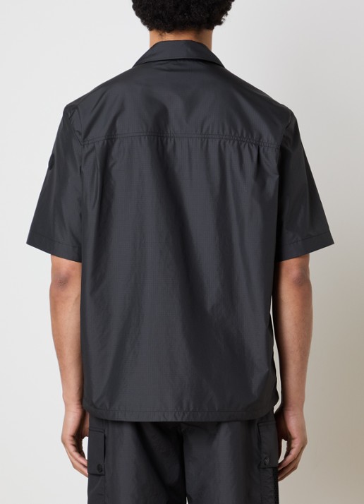 Moncler Regular fit overhemd met borstzak en logo - achterkant 3 zwart