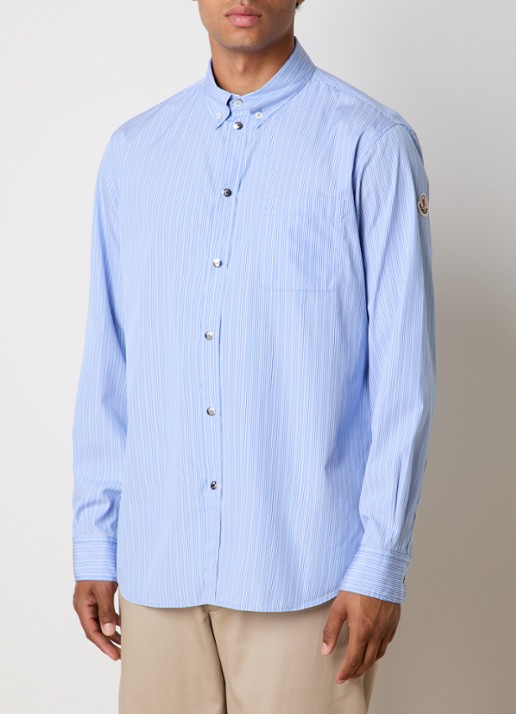 Moncler Regular fit overhemd met streepdessin