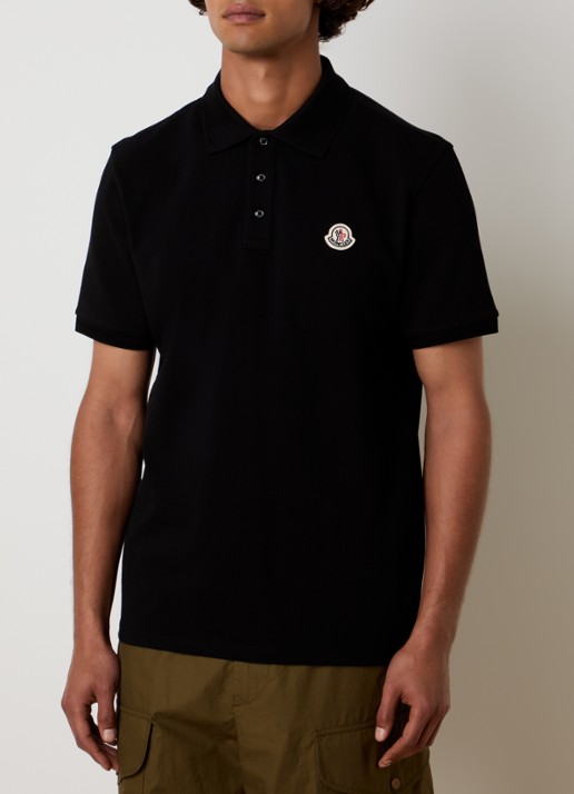Moncler Regular fit polo met logo