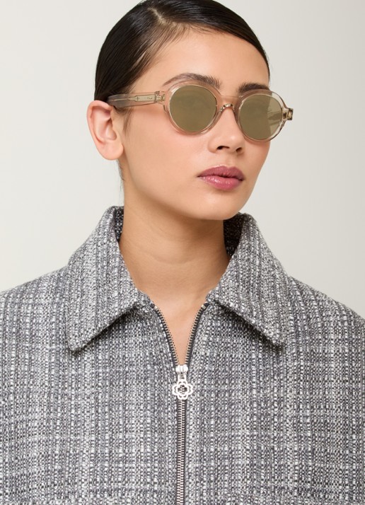Moncler Rondosa zonnebril ME6003 - voorkant 5 zand