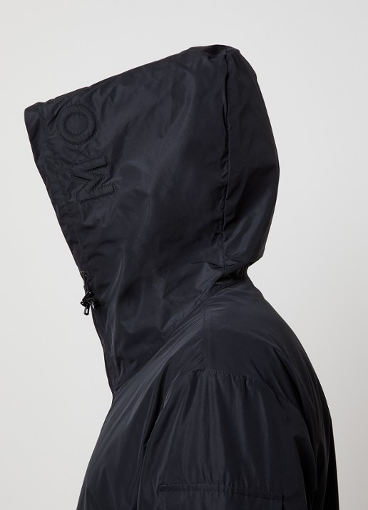 Moncler Sassiere windjack met capuchon en steekzakken - detail 3 zwart