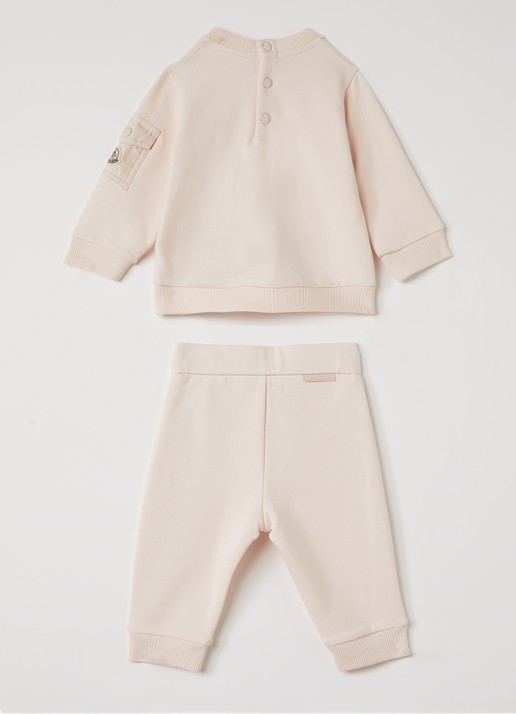 Moncler Set van sweater met joggingbroek 2-delig - voorkant 2 roze