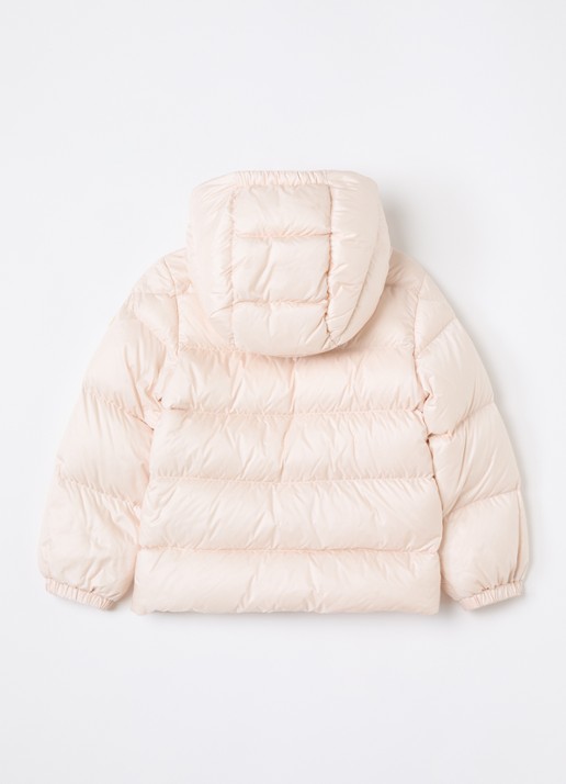 Moncler Sharon puffer jack met donsvulling - achterkant 3 roze