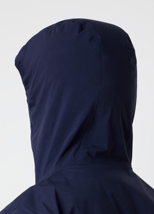 Moncler Shipton Gore-Tex windjack met logoborduring en ritszakken - detail 5 donkerblauw
