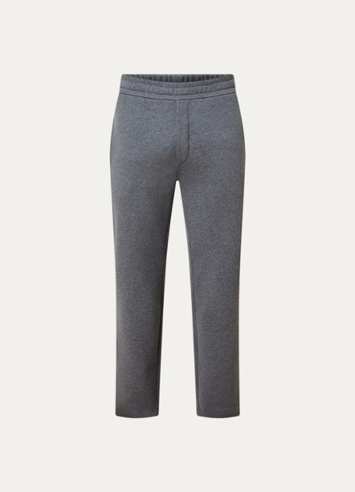 Moncler Slim fit joggingbroek met steekzakken - voorkant 5 donkergrijs