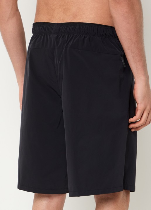 Moncler Straight fit korte broek met steekzakken - achterkant 4 zwart