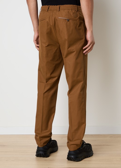 Moncler Straight fit pantalon met steekzakken - achterkant 6 cognac