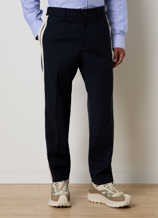 Moncler Straight fit pantalon met trekkoord en steekzakken