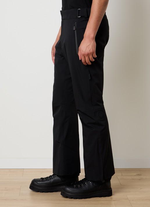 Moncler Straight fit skibroek met ritszakken - detail 5 zwart