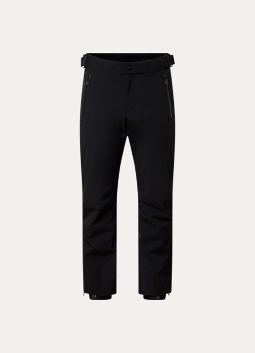 Moncler Straight fit skibroek met ritszakken - voorkant zwart