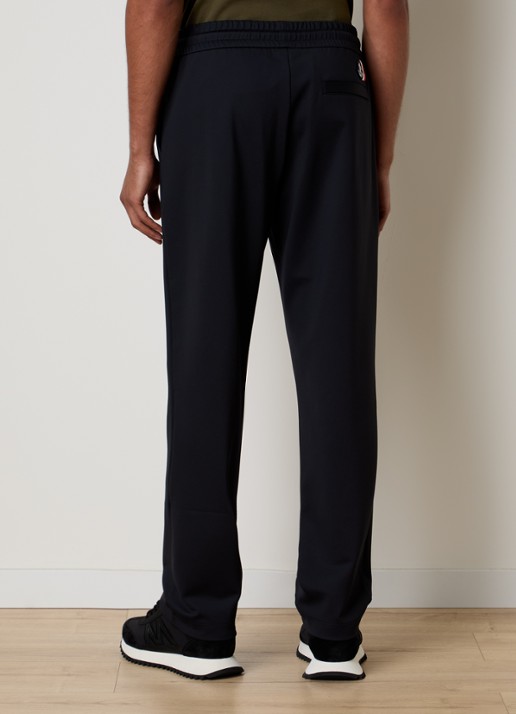 Moncler Straight fit trackpants met steekzakken - achterkant 4 donkerblauw