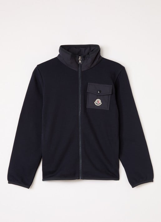 Moncler Sweatvest met logo