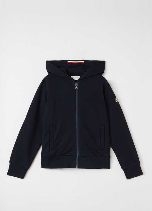 Moncler Sweatvest met logoborduring