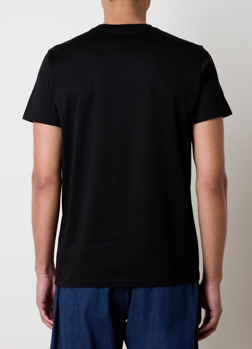 Moncler T-shirt met logo - achterkant zwart