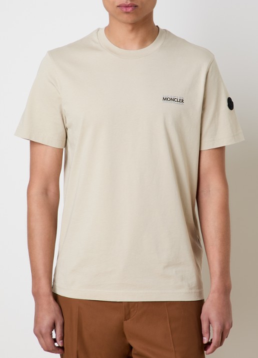 Moncler T-shirt met logo