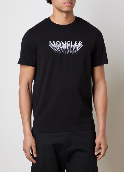 Moncler T-shirt met logoprint