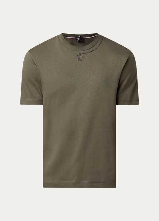 Moncler T-shirt met logoprint