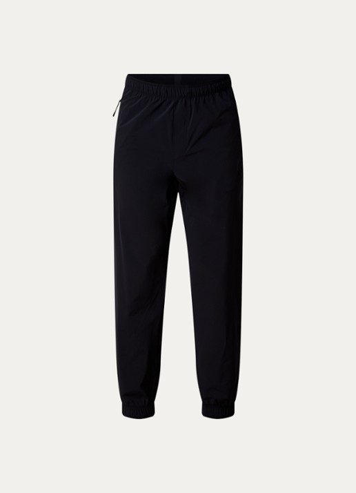Moncler Tapered fit joggingbroek met ritszakken - voorkant 2 zwart