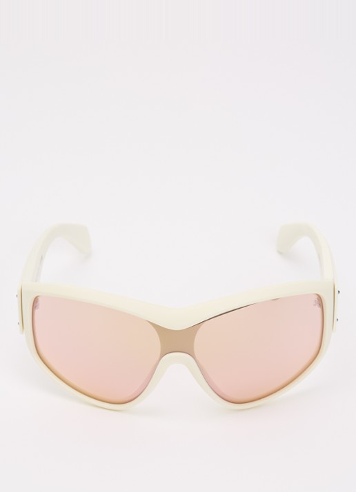 Moncler Thyra zonnebril ME8016U - detail gebroken wit