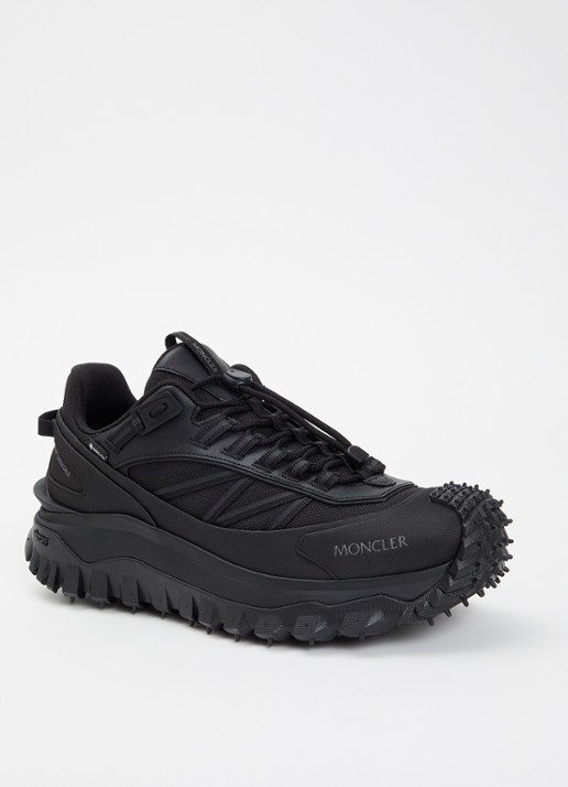 Moncler Trailgrip Gore-Tex sneaker met leren details