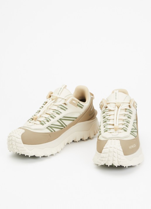 Moncler Trailgrip Gore-Tex sneaker met leren details - detail 4 beige