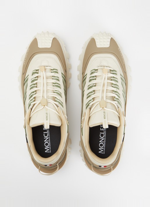 Moncler Trailgrip Gore-Tex sneaker met leren details - detail 5 beige