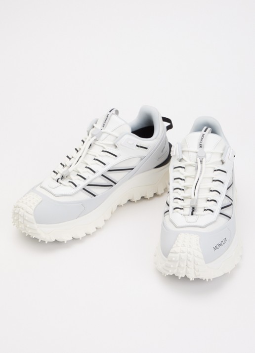 Moncler Trailgrip Gore-Tex sneaker met leren details - detail 4 wit