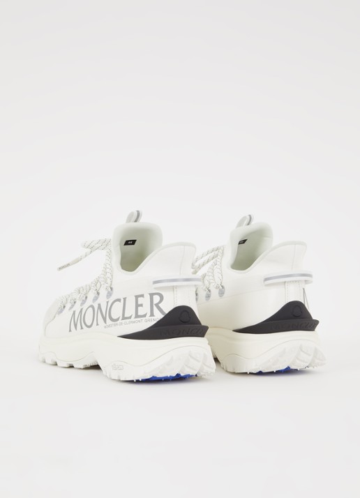 Moncler Trailgrip Lite 2 sneaker met logo - achterkant 5 gebroken wit
