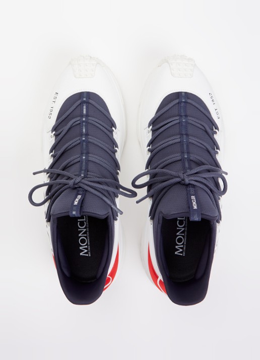 Moncler Trailgrip Lite2 sneaker met logo - detail 5 wit