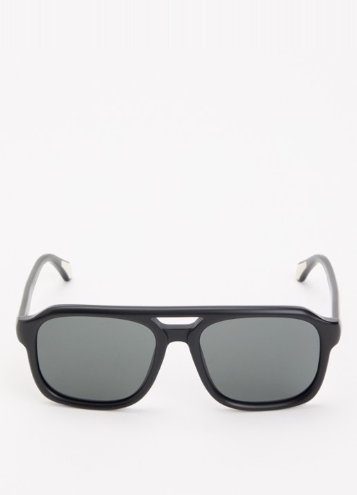 Moncler Vantos zonnebril ME6024 - detail 2 zwart