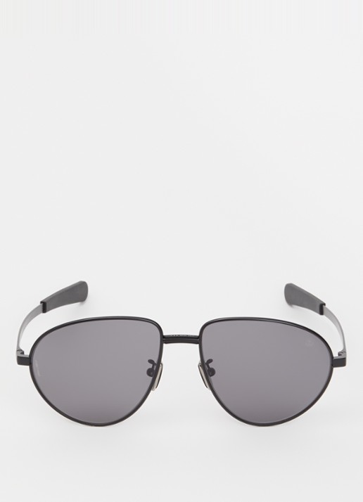 Moncler Vizla zonnebril gepolariseerd ME4009 - detail zwart