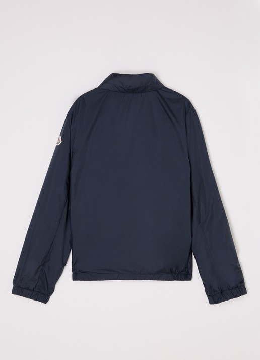 Moncler Warne jack met opbergbare capuchon - achterkant donkerblauw