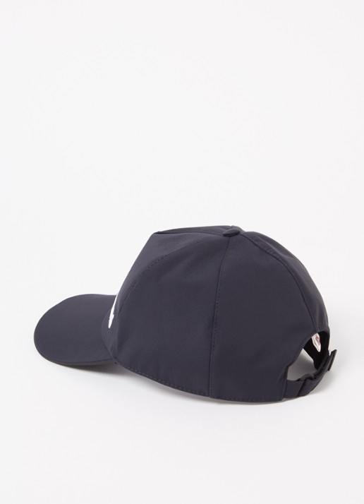 Moncler Windstopper Gore-Tex pet met logoprint - detail 3 zwart