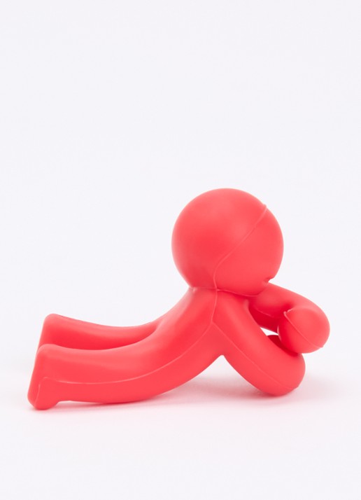 Monkey Business Hug Doug lepelhouder  - voorkant 2 rood