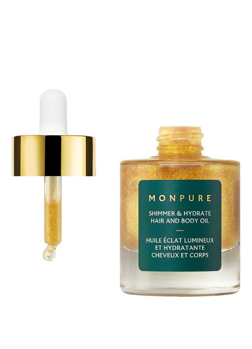 Monpure Shimmer & Hydrate hair and body oil - haar- en huidolie - detail 2 undefined