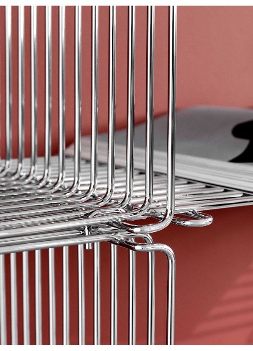 Montana Panton Wire wandkast 34,8 cm - achterkant zwart