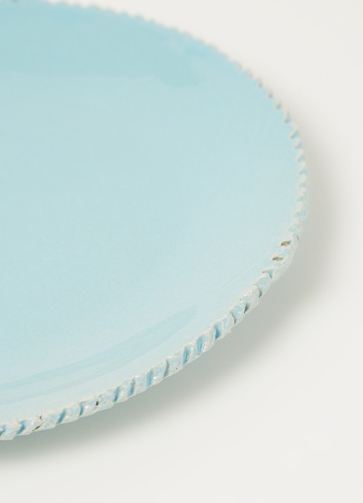 Mooi door mij Gebaksbordje 17 cm set van 4 - detail 3 lichtblauw