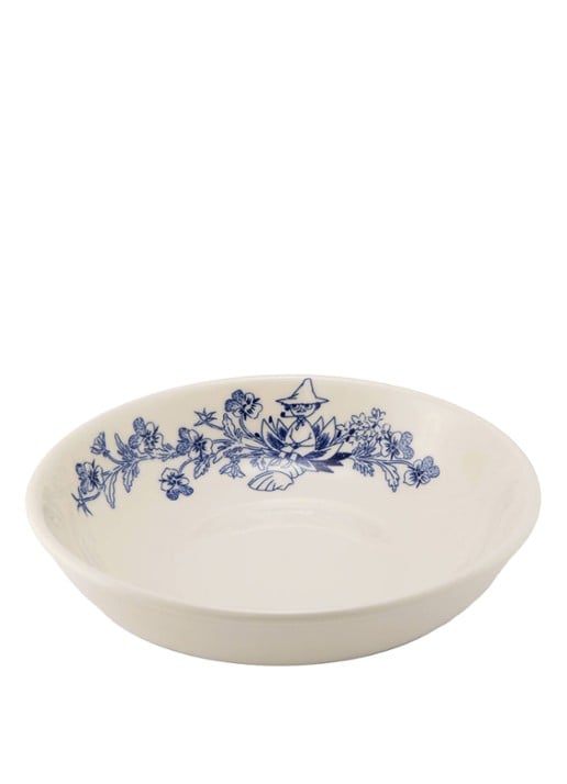 Moomin Arabia Moomin Haru pastabord 21 cm - voorkant blauw