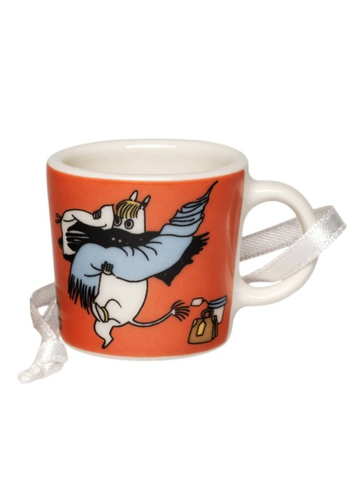 Moomin Arabia Moomin Holiday Rush kopje  - voorkant orange