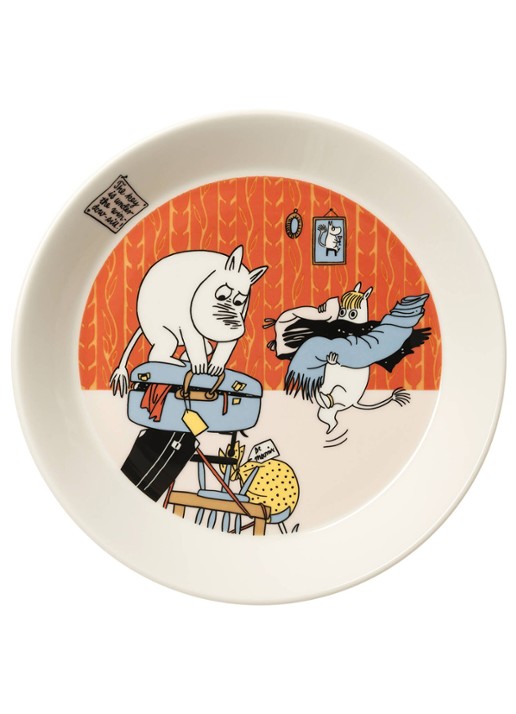 Moomin Arabia Moomin Holiday Rush ontbijtbord 19 cm