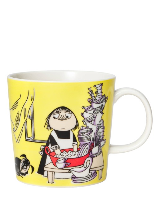 Moomin Arabia Moomin kop 30 cl - voorkant 2 geel