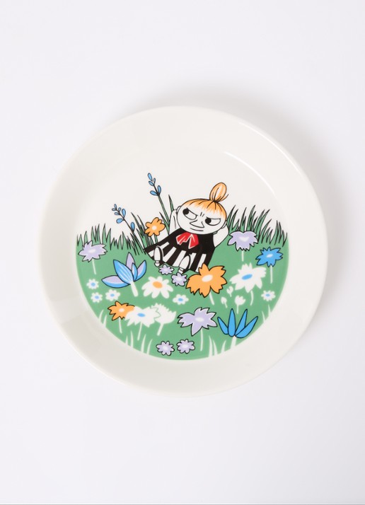 Moomin Arabia Moomin Little My ontbijtbord 19 cm - voorkant 2 multicolor