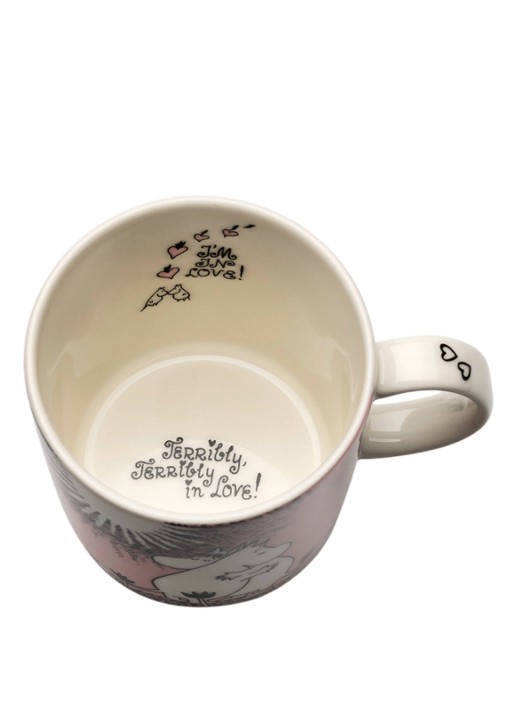 Moomin Arabia Moomin Love mok 30 cl - detail 4 roze