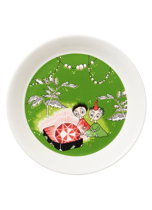 Moomin Arabia Thingumy and Bob gebaksbordje 19 cm