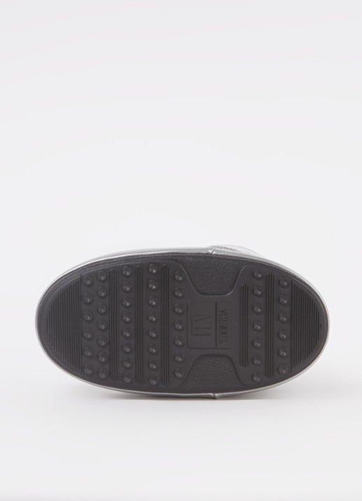 Moon Boot Icon Low Glance snowboot met waterafstotende coating en metallic finish - detail 4 lichtgrijs