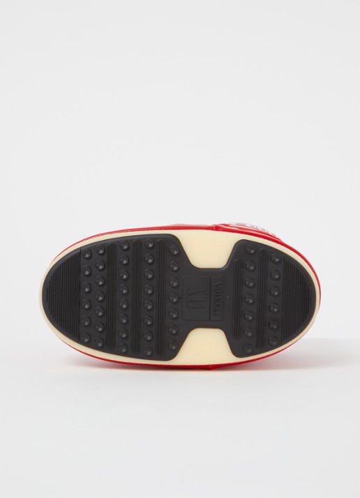 Moon Boot Icon Low Glance snowboot met waterafstotende coating  - detail 3 rood