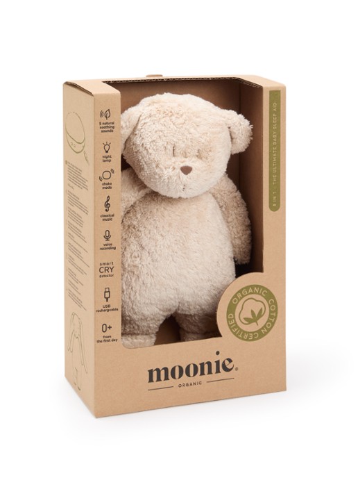 Moonie The Humming Friend Bear 2.0 muziekknuffel 28 cm