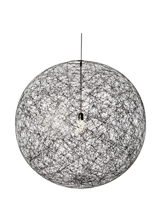 Moooi Random Light ll hanglamp Ø50 cm - voorkant zwart